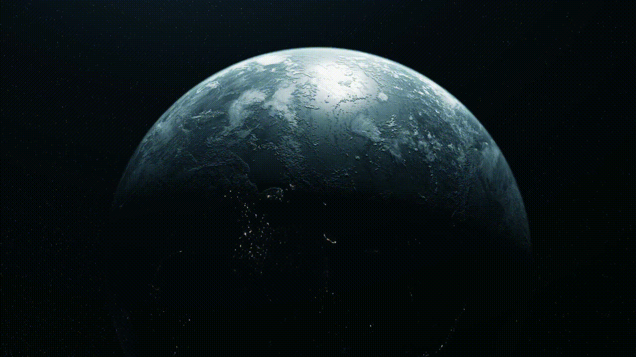 Global Earth Animation